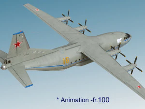 antonov an-12b 3D Model