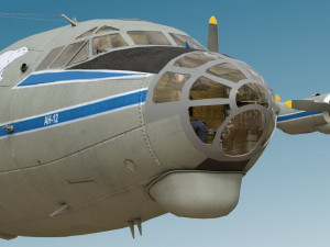antonov an-12b 3D Model