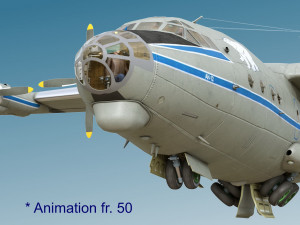 antonov an-12b 3D Model