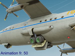 antonov an-12b 3D Model