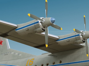 antonov an-12b 3D Model