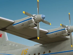antonov an-12b 3D Model