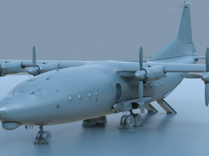 antonov an-12b 3D Model