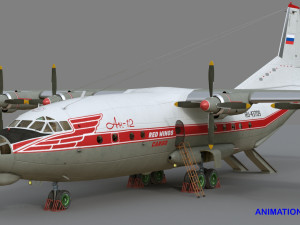 an-12b conversion Modèle 3D