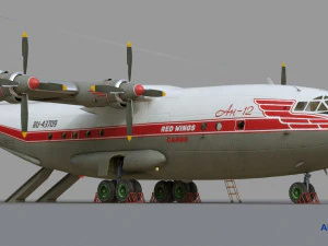 an-12b conversion 3D Model