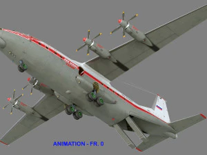 an-12b conversion 3D Model
