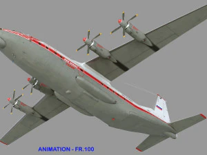 an-12b conversion 3D Model