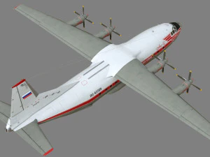 an-12b conversion 3D Model
