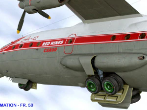 an-12b conversion 3D Model