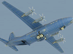 an-12b conversion 3D Model