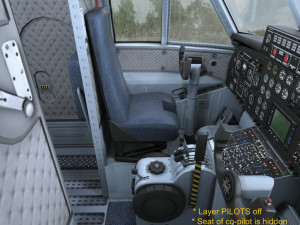 casa c-212-200 aviocar 3D 모델