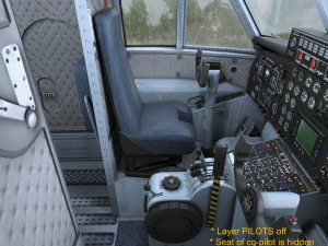 casa c-212-200 aviocar 3D Model