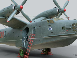 beriev be-12 3D Model