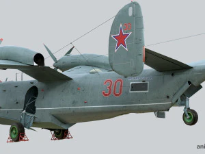 beriev be-12 3D Model