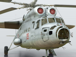 mil mi-6a 3D Model