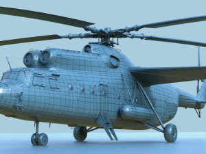 mil mi-6a 3D Model