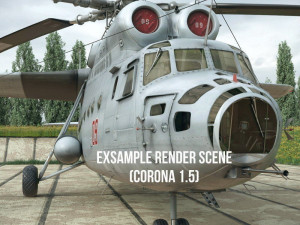 mil mi-6a 3D Model