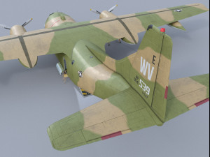 fairchild c-123 provider 3D 模型