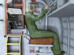 fairchild c-123 provider 3D 模型