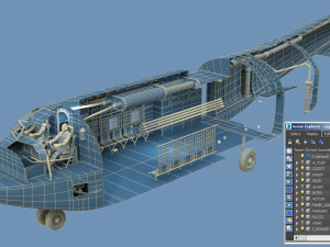 fairchild c-123 provider 3D 模型