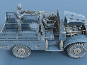 dodge wc-51 3D Model