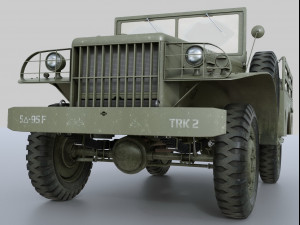 dodge wc-51 3D Модель