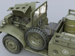 dodge wc-51 3D Model