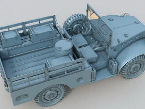 dodge wc-51 3D Model