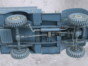 dodge wc-51 3D Модель