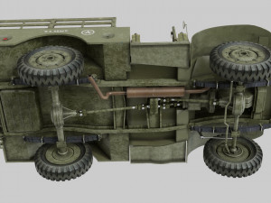 dodge wc-51 3D Модель