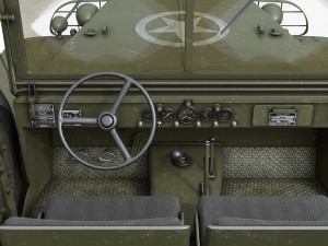 dodge wc-51 3D Модель