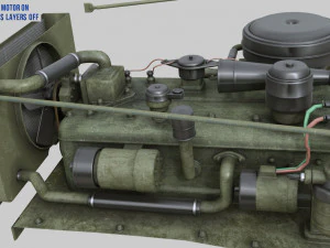dodge wc-51 3D Model