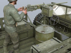 dodge wc-51 3D Model