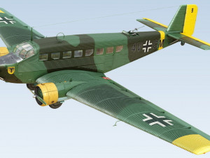 junkers ju-52 3D Model