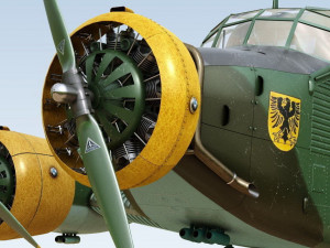 junkers ju-52 3D Model