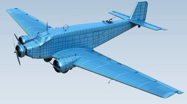 Download junkers ju-52 3D Model