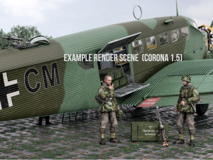 junkers ju-52 3D Model