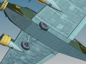 junkers ju-52 3D Model