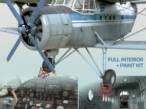 Antonov An-2T 3D 模型