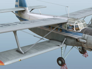 Antonov An-2T Modelo 3D