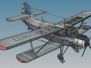 Antonov An-2T Modelo 3D
