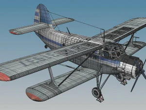 Antonov An-2T 3D Model