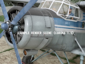 Antonov An-2T Modelo 3D