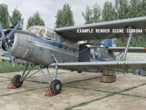 Antonov An-2T Modelo 3D