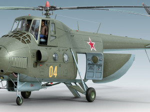 Mil Mi-4 3Dモデル