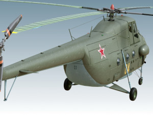 Mil Mi-4 3Dモデル