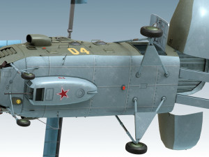 Mil Mi-4 3Dモデル