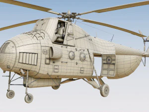 Mil Mi-4 3D Model