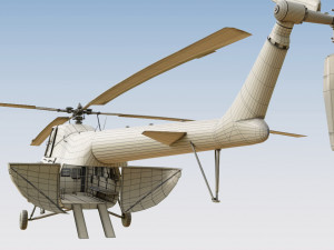 Mil Mi-4 3Dモデル