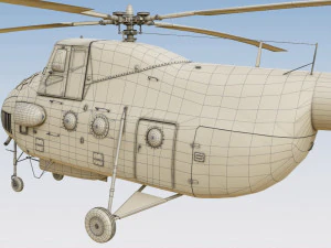 Mil Mi-4 3D Model